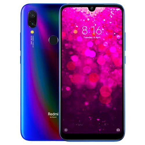 redmi y3 blue color