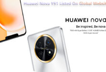 Huawei Nova Y91 Listed On Global Website