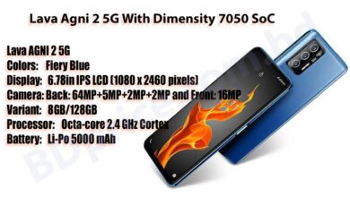 Lava Agni 2 5G With Dimensity 7050 SoC