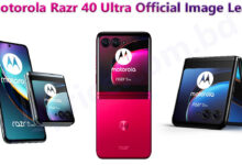 Motorola Razr 40 Ultra Official Image Leak