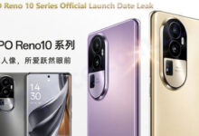 OPPO Reno 10 Series Official Launch Date Leak