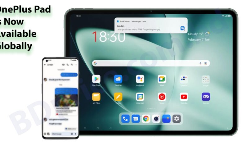 OnePlus Pad is Now Available Globally