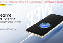 Realme Narzo N53 Overview Before Launch