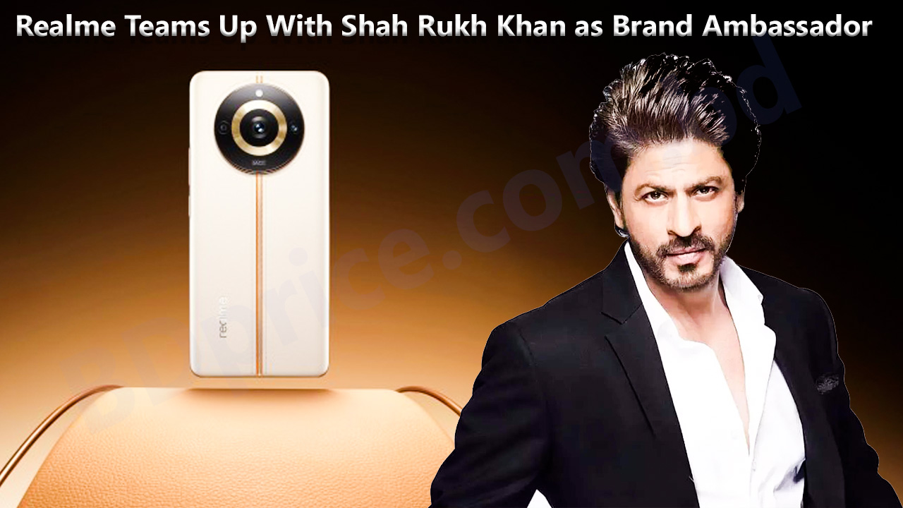 Realme Teams Up With Shah Rukh Khan For Brand Ambassador Bd 5186