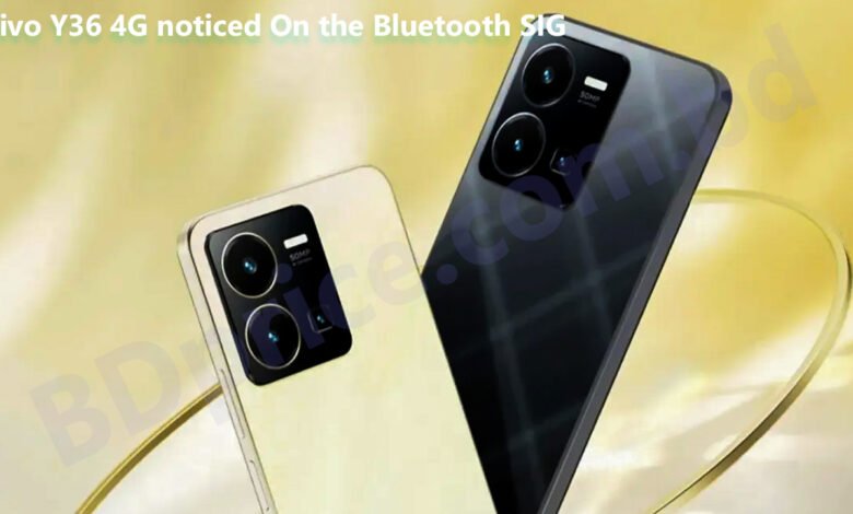 Vivo Y36 4G noticed On the Bluetooth SIG