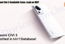 Xiaomi Civi 3 Available Soon, Leak on MIIT