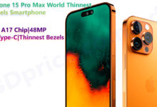 iPhone 15 Pro Max World Thinnest Bezels Smartphone