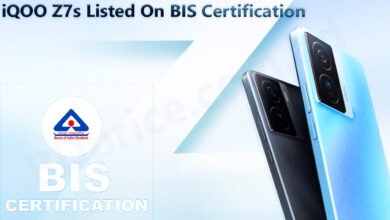 iQOO Z7s Listed On BIS Certification