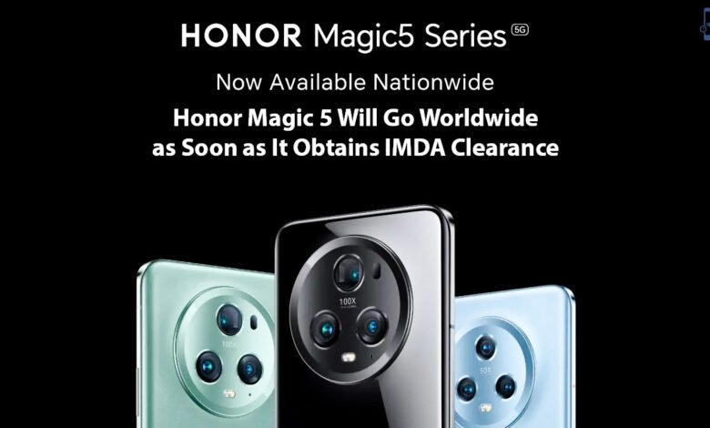 Honor Magic 5 Will Go Worldwide as Soon as It Obtains IMDA Clearance