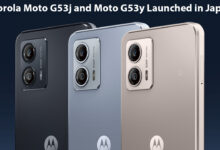 Motorola Moto G53j and Moto G53y Launched in Japan