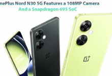 OnePlus Nord N30 5G Features a 108MP Camera And a Snapdragon 695 SoC