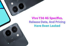 Vivo Y36 4G Specifics, Release Date, And Pricing Have Been Leaked