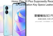 Honor Play 50 Plus Supposedly Receives 3c Certification, Key Specs Leaked