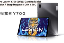 Lenovo Legion Y700 (2023) Gaming Tablet With A Snapdragon 8+ Gen 1 SoC