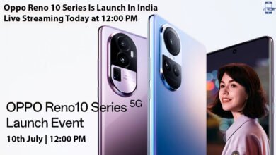 Oppo Reno 10 Series Is Launch In India Live Streaming Today at 12:00 PM