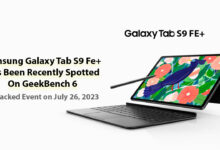 Samsung Galaxy Tab S9 Fe+ Has Been Recently Spotted On GeekBench 6