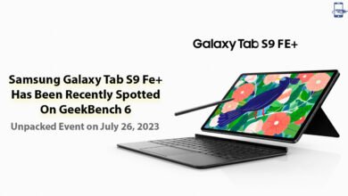 Samsung Galaxy Tab S9 Fe+ Has Been Recently Spotted On GeekBench 6