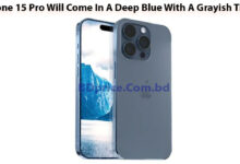 iPhone 15 Pro Will Come In A Deep Blue With A Grayish Tint