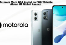 Motorola Moto G54 Listed on FCC Website Ahead Of Global Launch