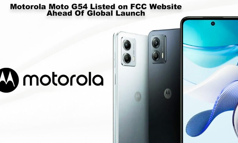 Motorola Moto G54 Listed on FCC Website Ahead Of Global Launch