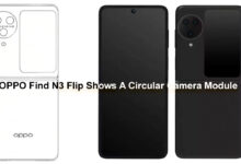 OPPO Find N3 Flip Shows A Circular Camera Module