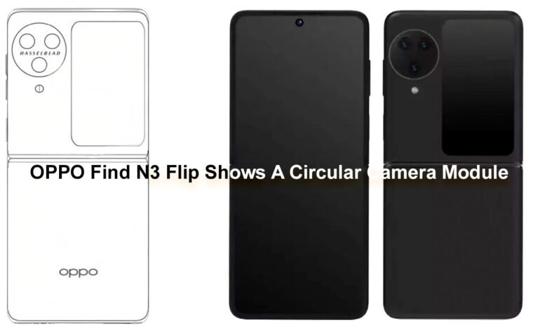 OPPO Find N3 Flip Shows A Circular Camera Module