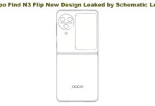 Oppo Find N3 Flip New Design Leaked by Schematic Leak