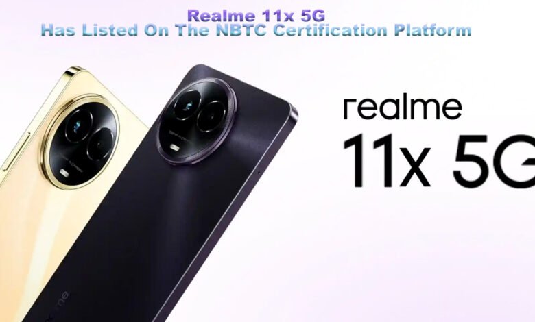 Realme 11x 5G Has Listed On The NBTC Certification Platform