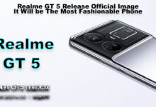 Realme GT 5 Release Official Image, It Will be The Most Fashionable Phone