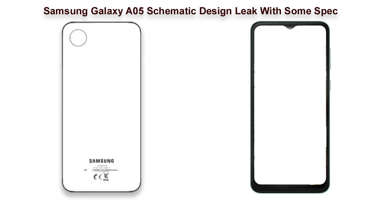 Samsung Galaxy A05 Schematic Design Leak With Some Spec