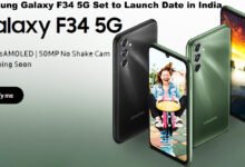 Samsung Galaxy F34 5G Set to Launch Date in India