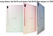 Samsung Galaxy Tab S9 FE and Galaxy Tab S9 FE Plus Appear on TDRA