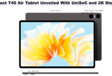 Teclast T40 Air Tablet Unveiled With UniSoC and 2K Display