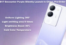 Vivo S17 Encounter Purple Silently Launch In China, Pre-Order Start