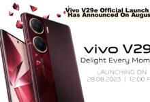 Vivo V29e Official Launch Date Has Announced On August 28