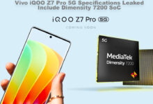 Vivo iQOO Z7 Pro 5G Specifications Leaked Include Dimensity 7200 SoC