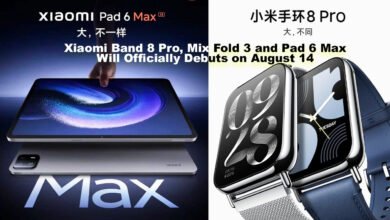 Xiaomi Band 8 Pro, Mix Fold 3 and Pad 6 Max Will Officially Debuts on August 14