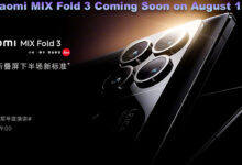 Xiaomi MIX Fold 3 Coming Soon on August 14