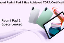 Xiaomi Redmi Pad 2 Has Achieved TDRA Certification