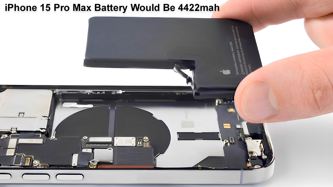 iPhone 15 Pro Max Battery Would Be 4422mah, Improvement Over The Previous Series