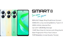 The best budget smartphone Infinix Smart 8 is officially launched in Bangladesh