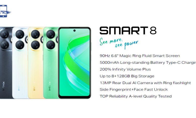 The best budget smartphone Infinix Smart 8 is officially launched in Bangladesh