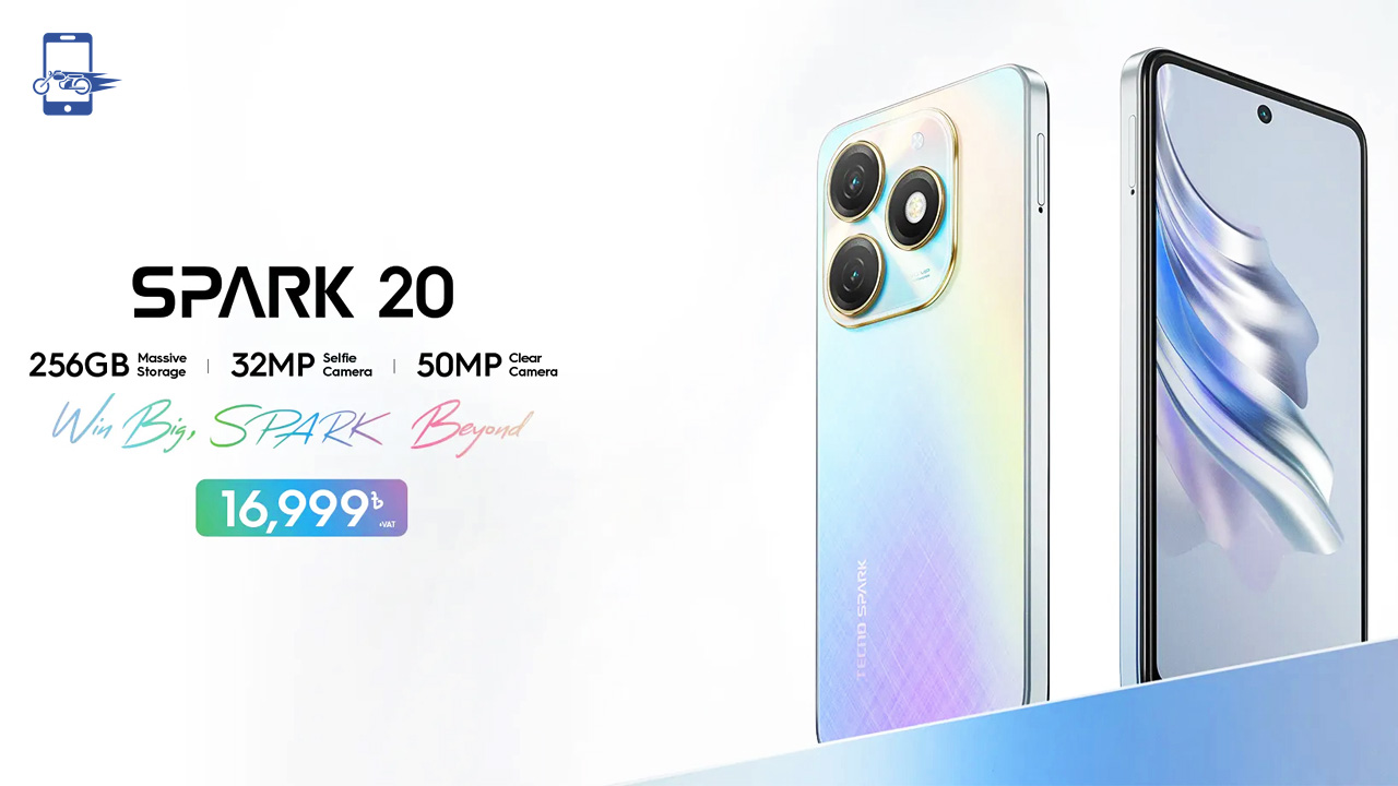 Tecno Spark 20 officially launched in Bangladesh