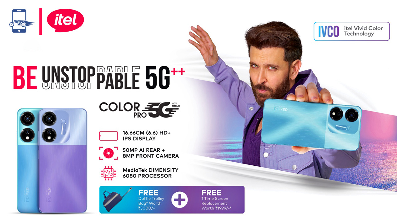 Itel Color Pro 5G is officially launched in India, what's in the phone?