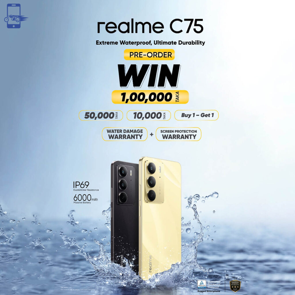 Realme C75 pre-booking has started in Bangladesh