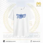 Drop Shoulder T-Shirt | White | Half Sleeves